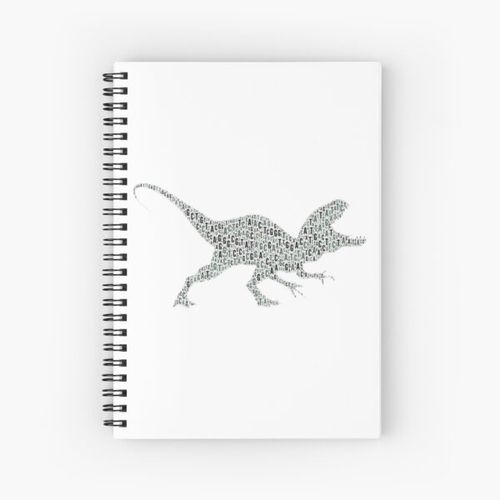 Dino DNA Spiral Notebook Bloc note