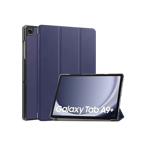 Cover pour Samsung Tab A9 plus 2023 smart folio - Bleu