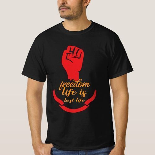 t-shirt femme homme liberté