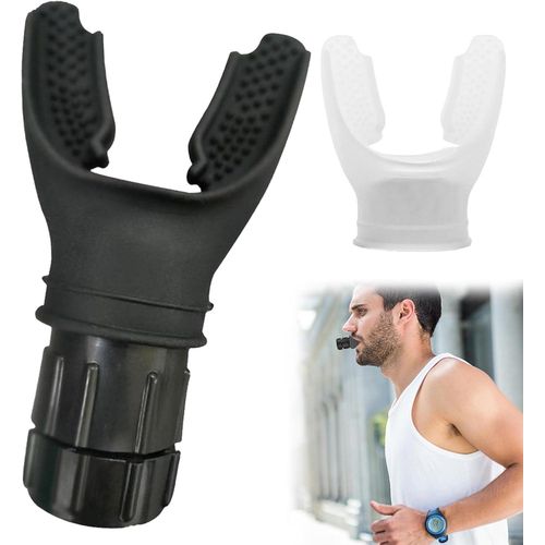 جهاز التنفس المحمول من السيليكون لزيادة سعة الرئة وتحسين الصحة التنفسية - أداة تقوية الرئتين