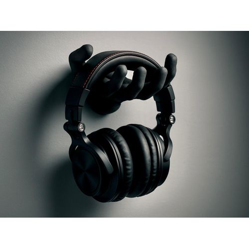 Support casque en forme de main