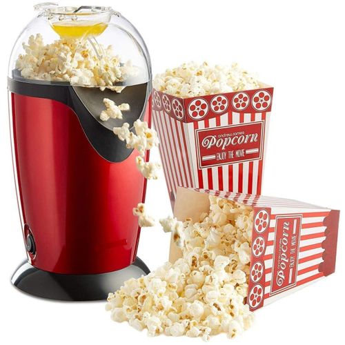 Machine à Pop-Corn Électrique – Popper à Air Chaud Sans Huile – Popcorn Rapide et Facile à Préparer