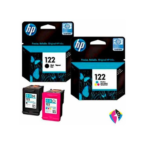 Cartouche 122 NOIR + 122 COULEUR - Produits Authentiques