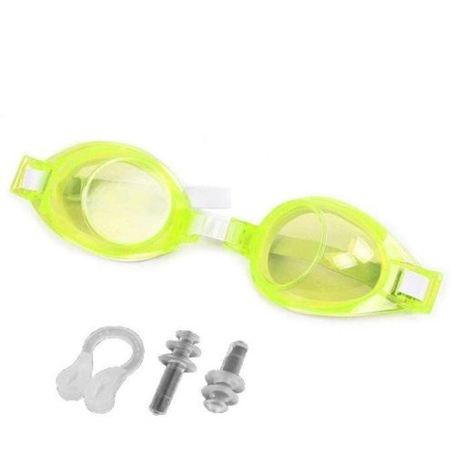 Lunettes de natation réglables avec bouchons d'oreille et de nez