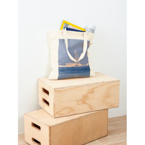 حقيبة يد دبي المعمارية برج العرب الكلاسيكية