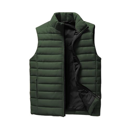 Gilet sans manches pour hommes - Léger, chaud, coupe-vent, idéal pour les activités en plein air, le fitness, la course et les loisirs