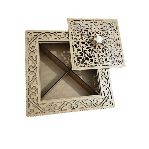 Boîte de rangement de bonbons et de noix