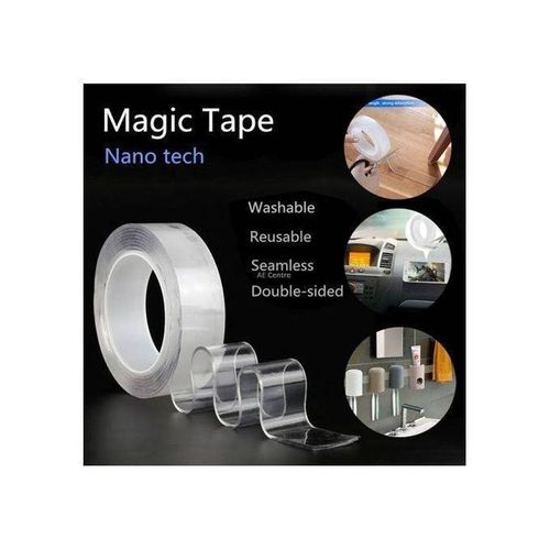 Scotch double face réutilisable adhésif murale pour rangement -3 mètre