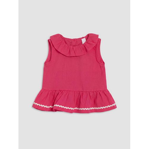 Ruffled Girl's Shirt