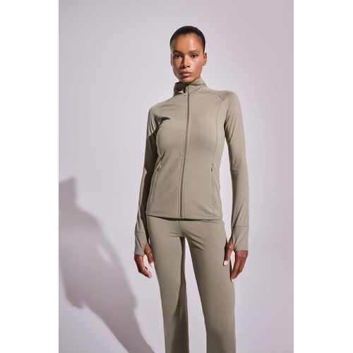 Top de sport ultra soft ajustée à col montant et poches de DeFactoFit