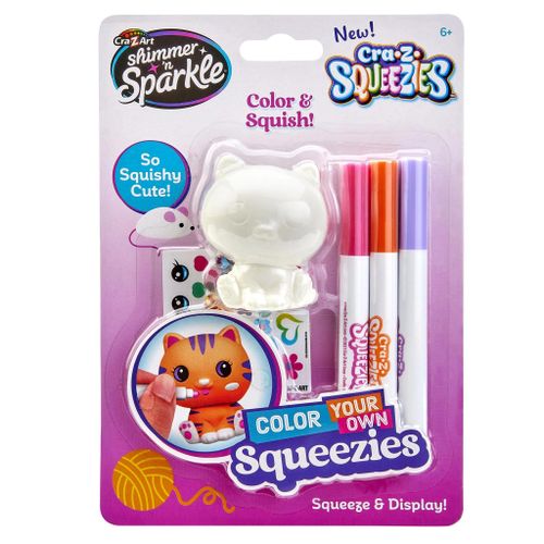 Kit de Création Squeezie à Personnaliser avec 3 Feutres et Autocollants