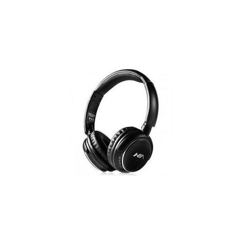 Nia Casque Bluetooth Sans Fil Q1 avec Micro, Carte Mémoire, Auxiliaire et Radio FM