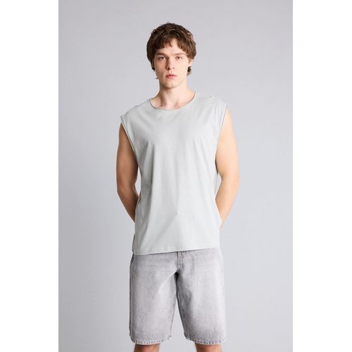 Débardeur Coupe boxy Homme Menthe
