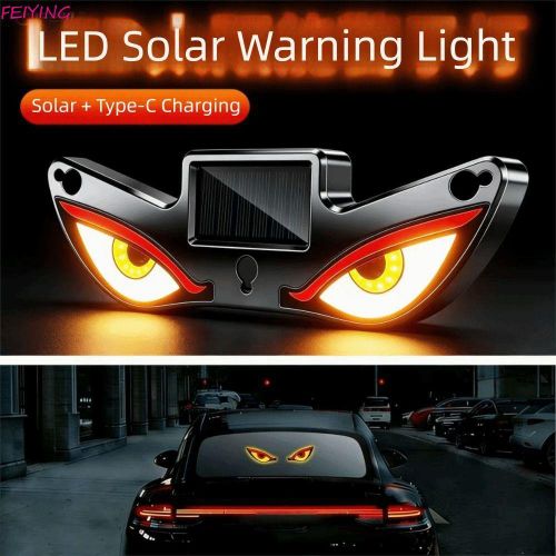 Éclairage LED Demon’s Eye pour Pare-Brise Arrière – Ambiance Voiture