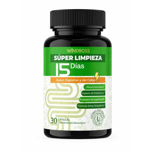 Détox Digestif Colon 15 Jours 30 Capsules