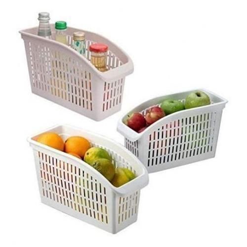 منظم ثلاجة مكون من 6 قطع لرف الخضروات والفاكهة