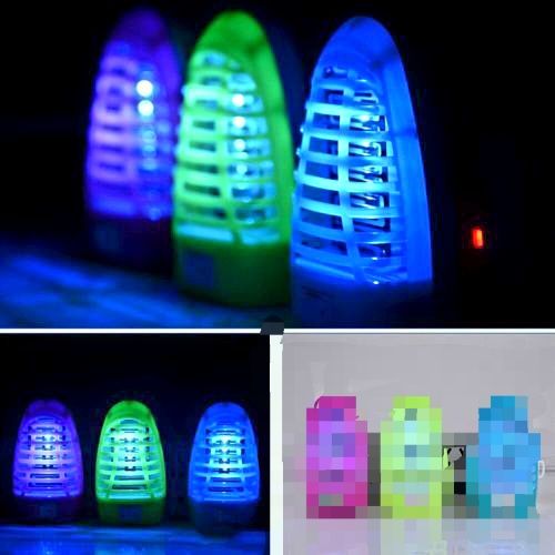Anti-moustiques lampes électrique prise LED répulsif de moustiques piège à insectes lampe de nuit tueur Zapper
