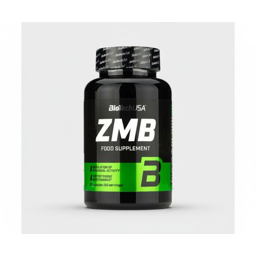 ZMB Zinc Magnésium Vitamine B6 - Régulation Hormonale & Maintien Testostérone - 60 Capsules (60 Portions)