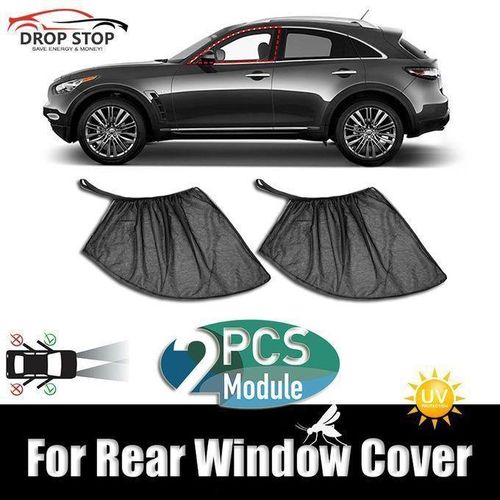 Drop Stop 2 pièces Pare-Soleil de Voiture Couverture de Fenêtre Latérale Avant, Rideaux de Protection