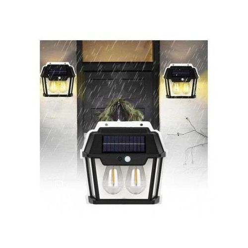 Lampe Solaire D'extérieur Rechargeable et Résistante a L'eau
