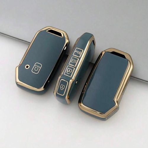 Coque de Clé de Voiture en TPU Premium - 5 Boutons - Pour Kia Sportage Sorento Seltos K5 et Niro - Protection Antichoc Luxe