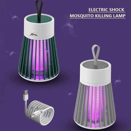 Mosquito Killer Lamp Portable USB Electric No Noise Non-Toxic- Trap Killer