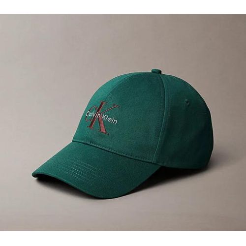Casquette de baseball pour homme, verte, avec monogramme brodé