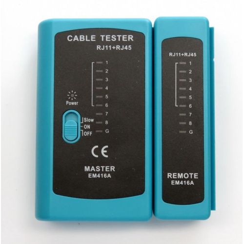 Testeur de Câbles Réseau RJ11 / RJ45