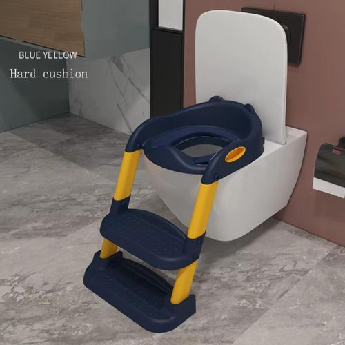 Chaise de toilette pour enfants Réducteur de Toilette avec escabeau-échelle de toilette pliante antidérapante