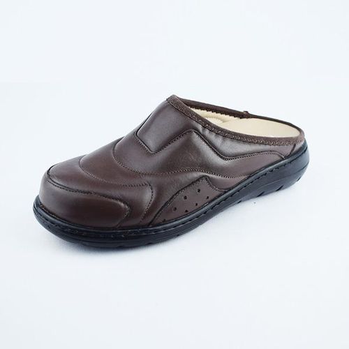 SABOT MÉDICALE POUR FEMME S014-1 marron cuir