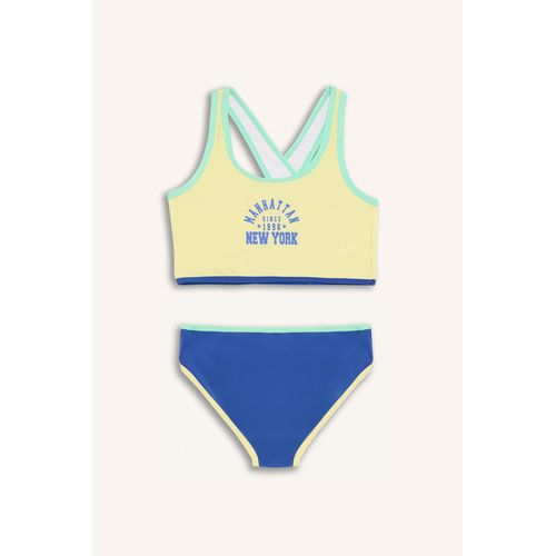 Bikini Coupe ajustée Fille Jaune clair