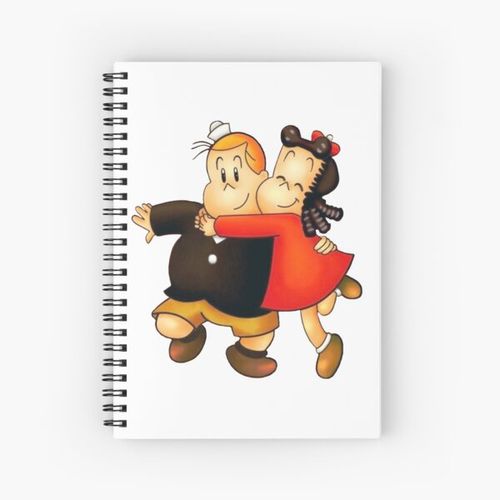 Lulu and Toby Spiral Notebook Bloc note