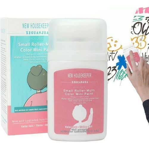 Petit Pinceau à Rouleau 100g - Idéal pour Petites Réparations Murales
