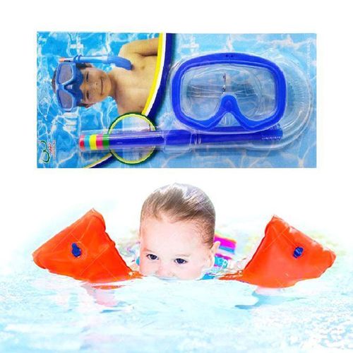 ensemble Lunettes de plongée pour enfants et Tube de respiration, sous-marin
