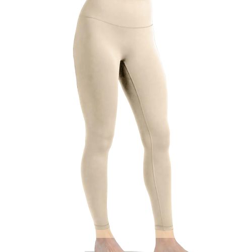 Legging Biege Confortable pour Femme Sous-vêtements Maison