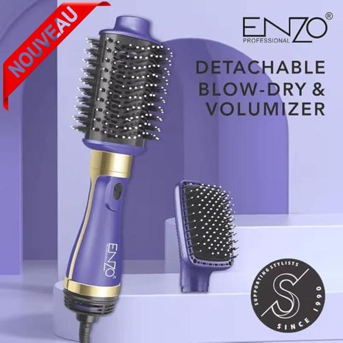 Brosse et styler professionnel 2-en-1 à air chaud électrique une volumateur rotatif EN-4128