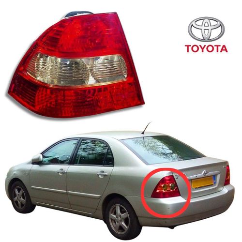 Feu Rouge Arrière Gauche Pour Toyota Corolla (E12)