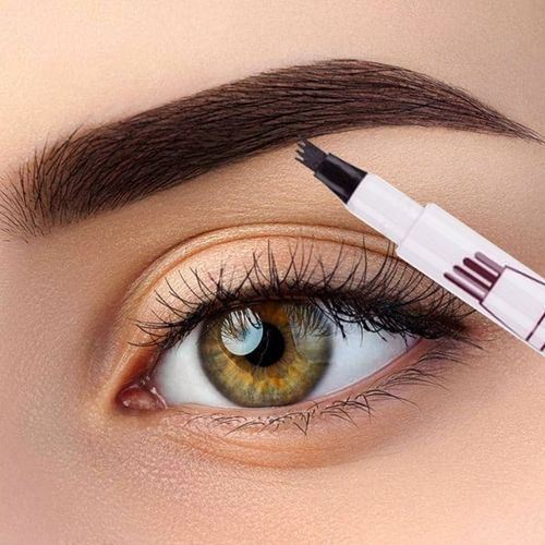 Crayon 3D Microblading Waterproof Sourcils avec Pointes Stylo Tatouage