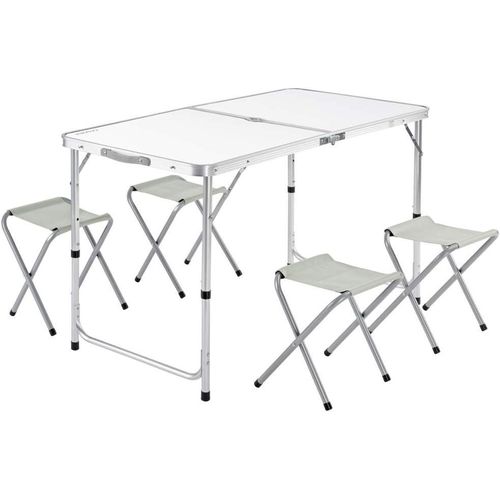Table de Camping Pliante Rglable en Aluminium Table Portable pour Pique-nique et Extrieur