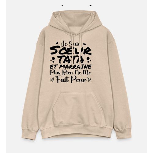Sur Tata et Marraine Je Suis Sur Tata Sweat capuche Hoodies