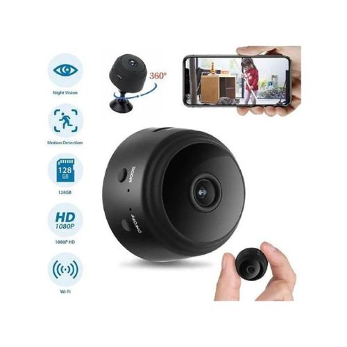 Caméra de surveillance sans fil Wi-Fi cachée surveillance à domicile avec vision nocturne