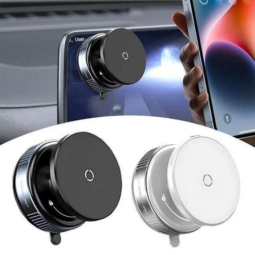 asupport de téléphone magnétique pour voiture, support de voiture pour téléphone portable, support d'aspiration sous vide rotatif à 360° super fort pour smartphone