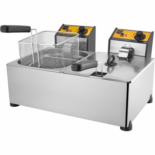 Friteuse électrique professionnelle, 5x5 L