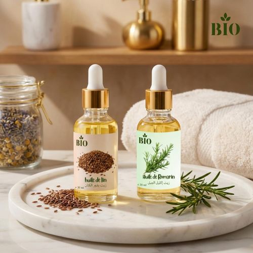 Gamme Soin Cheveux 30 ml , Soins végétaux Organic pour vitalité