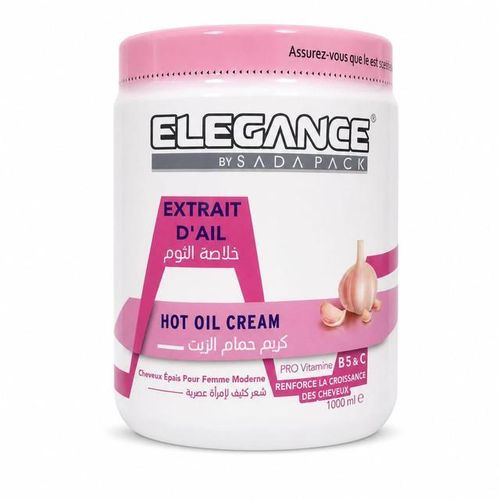 Hot Oil Cream - Extrait d'Ail & Pro-Vitamines B5 & C (1000 ml)