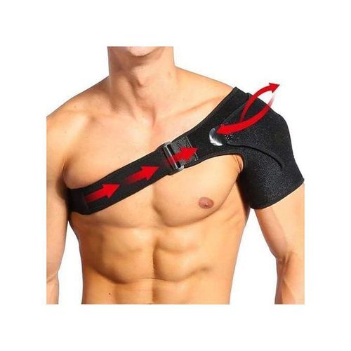 Attelle de soutien pour l’épaule, ajustable et respirante, soulage les douleurs et les tensions