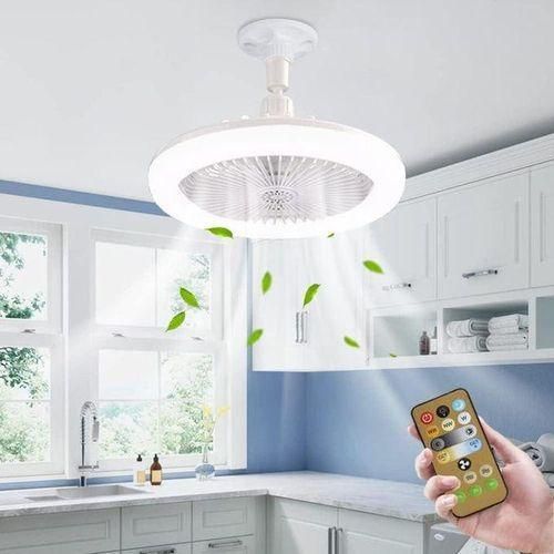 Ventilateur de Plafond Multi-Fonctionnel avec Éclairage et Aromathérapie: Le Compagnon Idéal pour une Ambiance Apaisante
