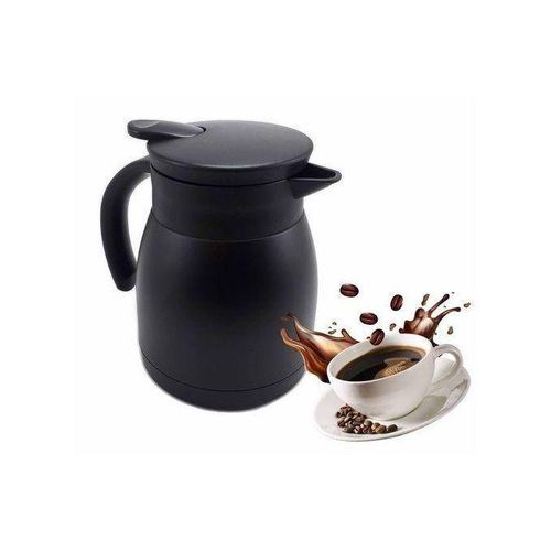 Thermos Incassable noir 750ML en Inox - Pour Boissons Chaudes & Froides