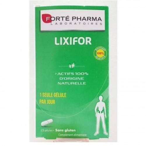 LIX-IFOR -15 Gélules - Gaz Ballonnement Et Digestion - Améliore le confort intestinal