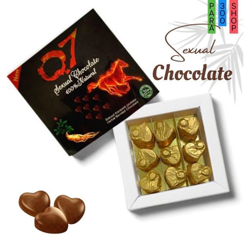 POWER Q7 CHOCOLAT GOLD - Chocolat pour booster le sexuele, 9Pcs- Rend l'érection dure, retarde l'éjaculation, vous permet de durer longtemps au lit et de vous sentir plus doux